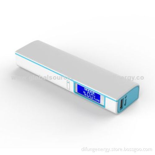 LED Power Bank, 5V/2.1A Output, 8-9 Hours Charging Time, Samsung Battery